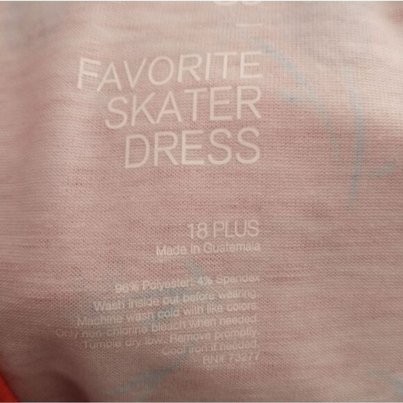 SO ORANGE FLORAL DRESS SZ.18Y NWT - Picture 5 of 6